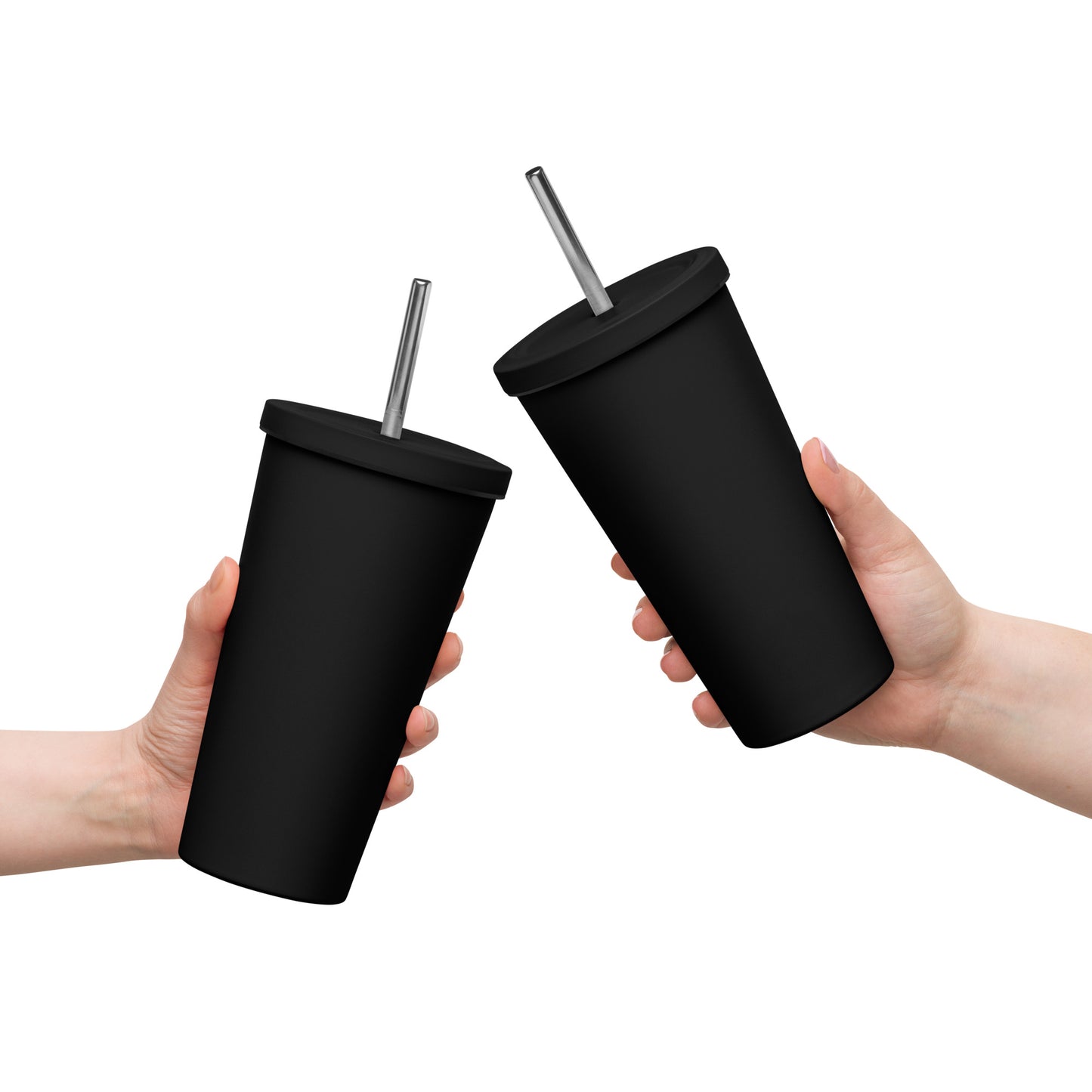 Alpha Class of 2024 Insulated tumbler with a straw