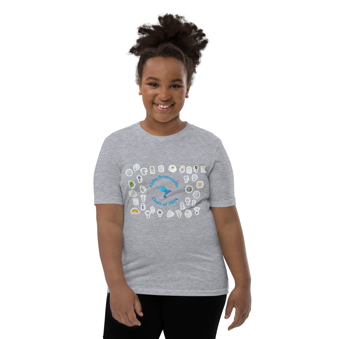 Alpha Brownsville Class of 2024 Youth Short Sleeve T-Shirt