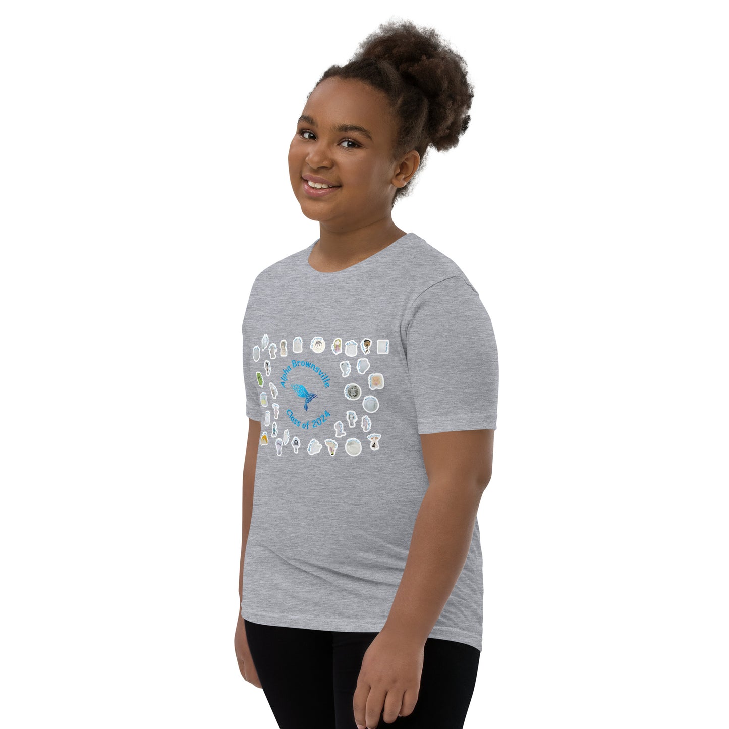 Alpha Brownsville Class of 2024 Youth Short Sleeve T-Shirt