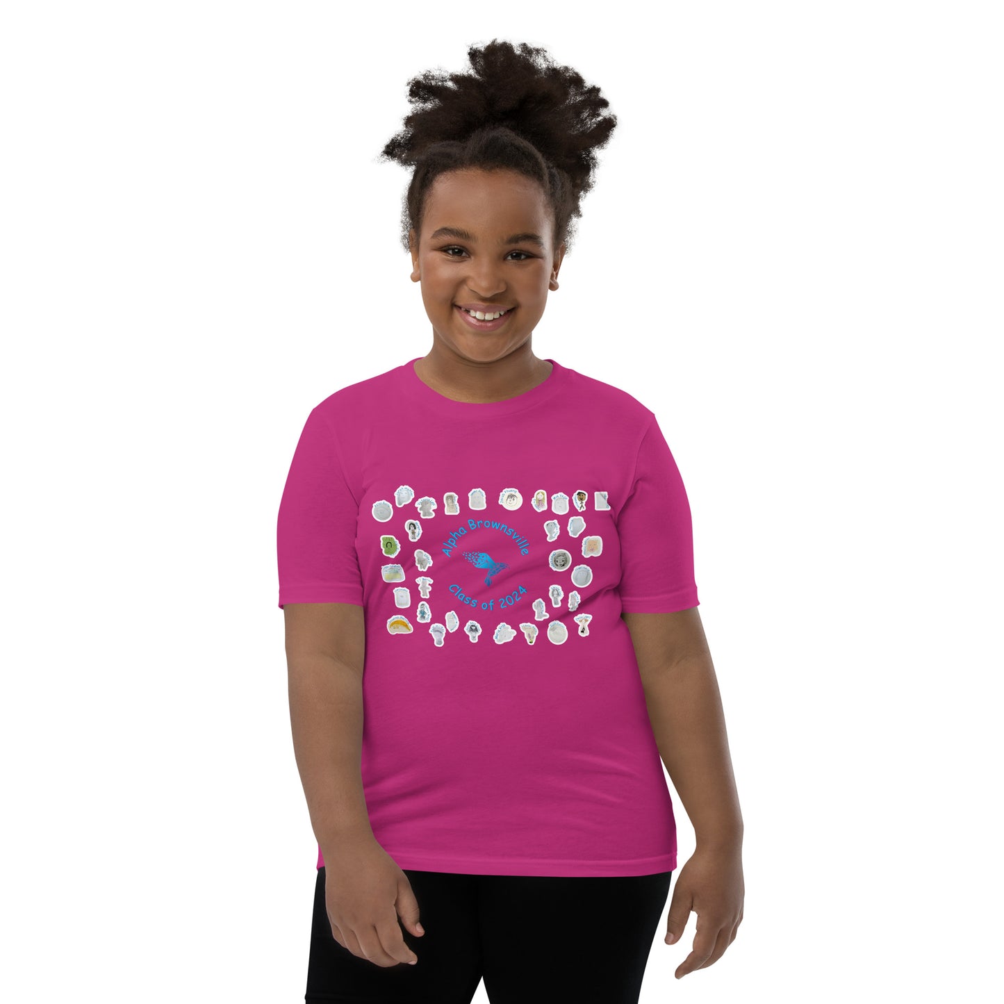 Alpha Brownsville Class of 2024 Youth Short Sleeve T-Shirt