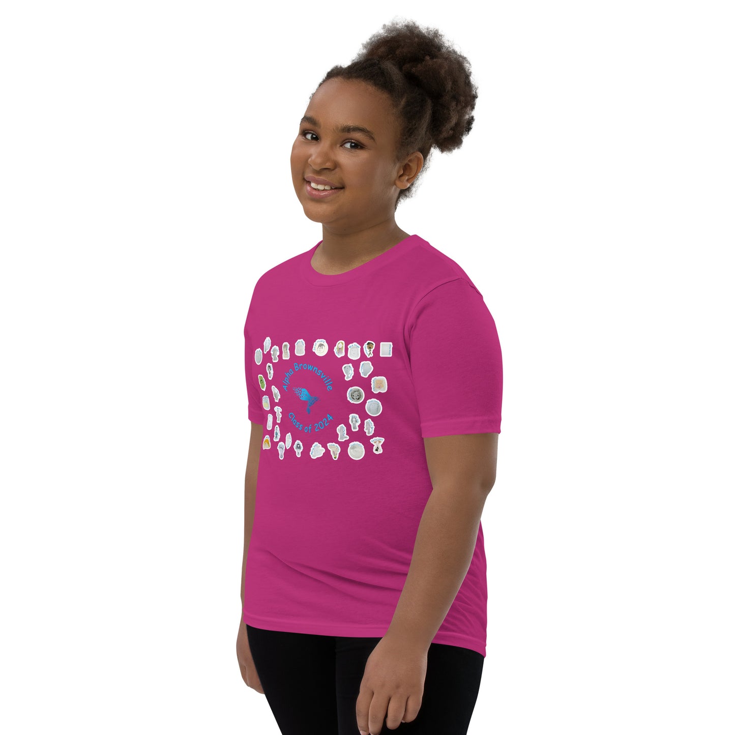 Alpha Brownsville Class of 2024 Youth Short Sleeve T-Shirt