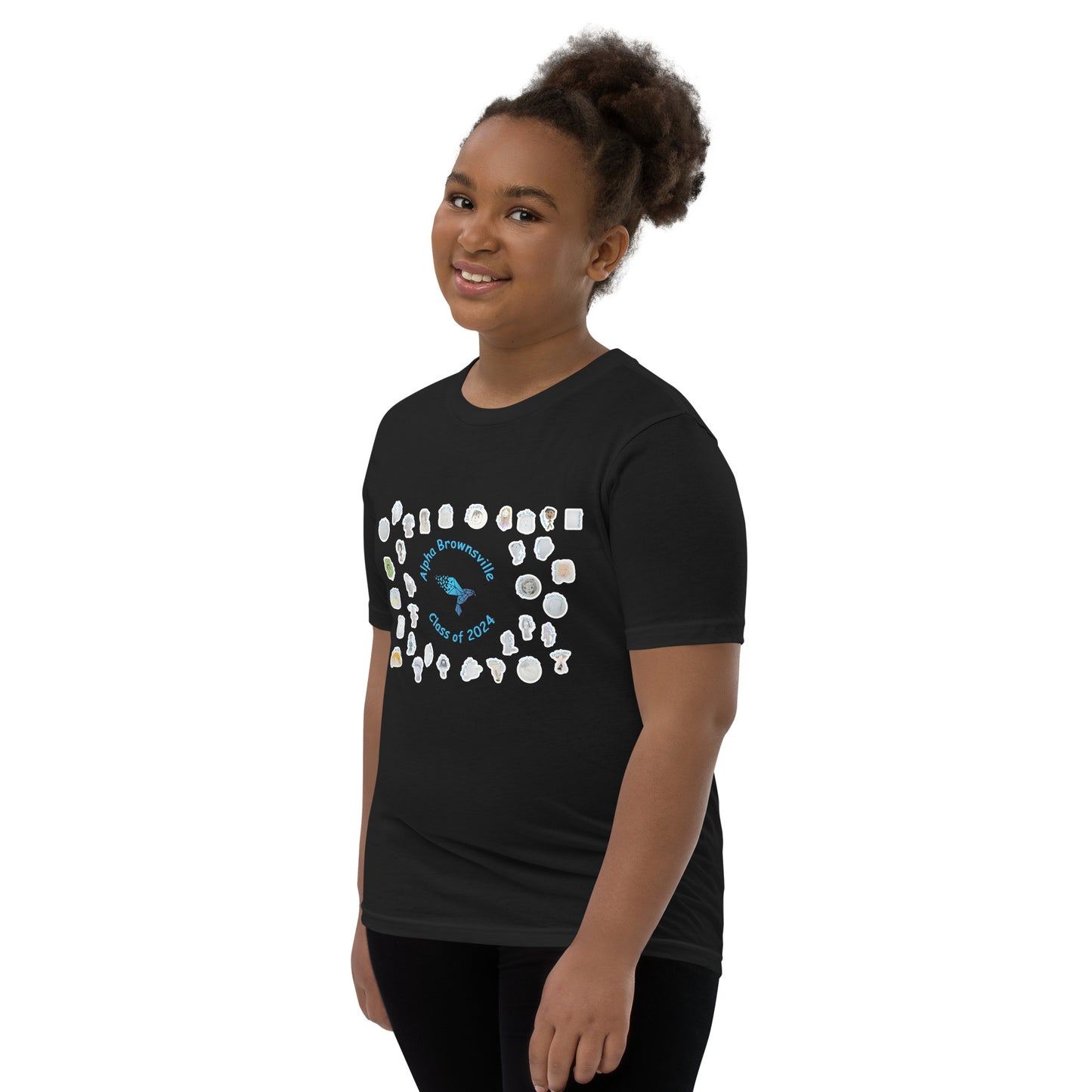 Alpha Brownsville Class of 2024 Youth Short Sleeve T-Shirt