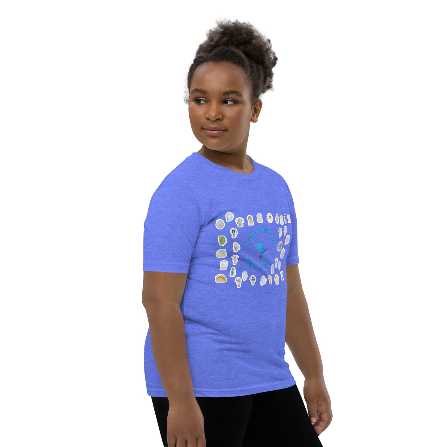 Alpha Brownsville Class of 2024 Youth Short Sleeve T-Shirt