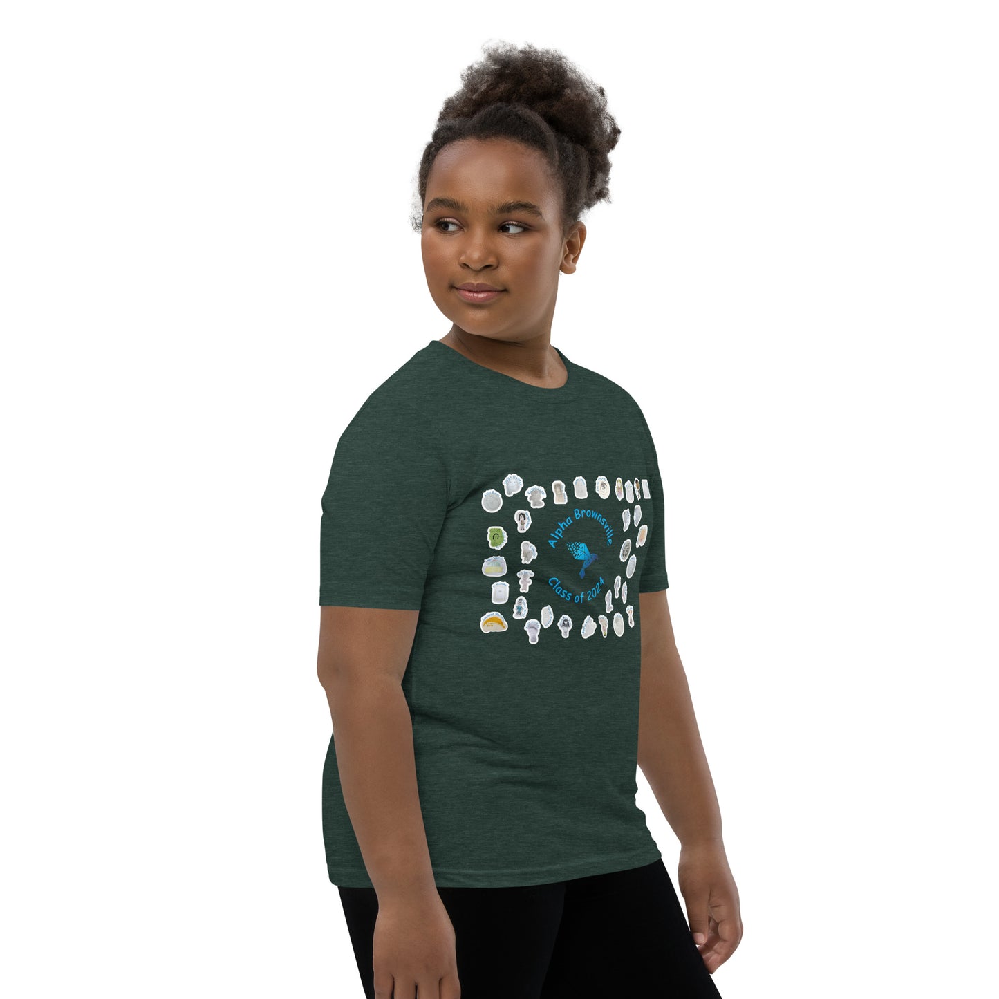 Alpha Brownsville Class of 2024 Youth Short Sleeve T-Shirt