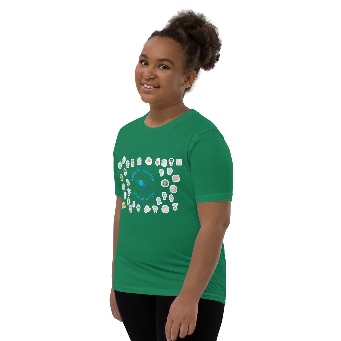 Alpha Brownsville Class of 2024 Youth Short Sleeve T-Shirt