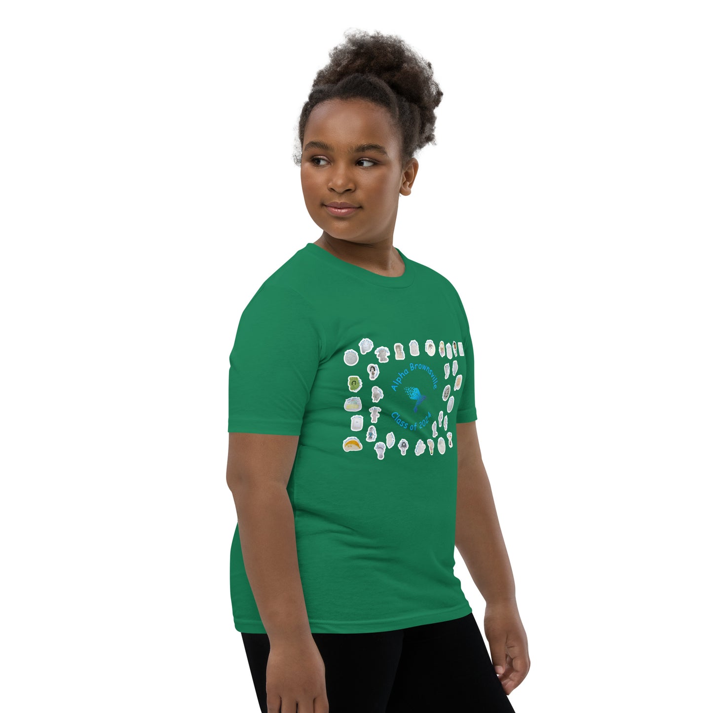 Alpha Brownsville Class of 2024 Youth Short Sleeve T-Shirt