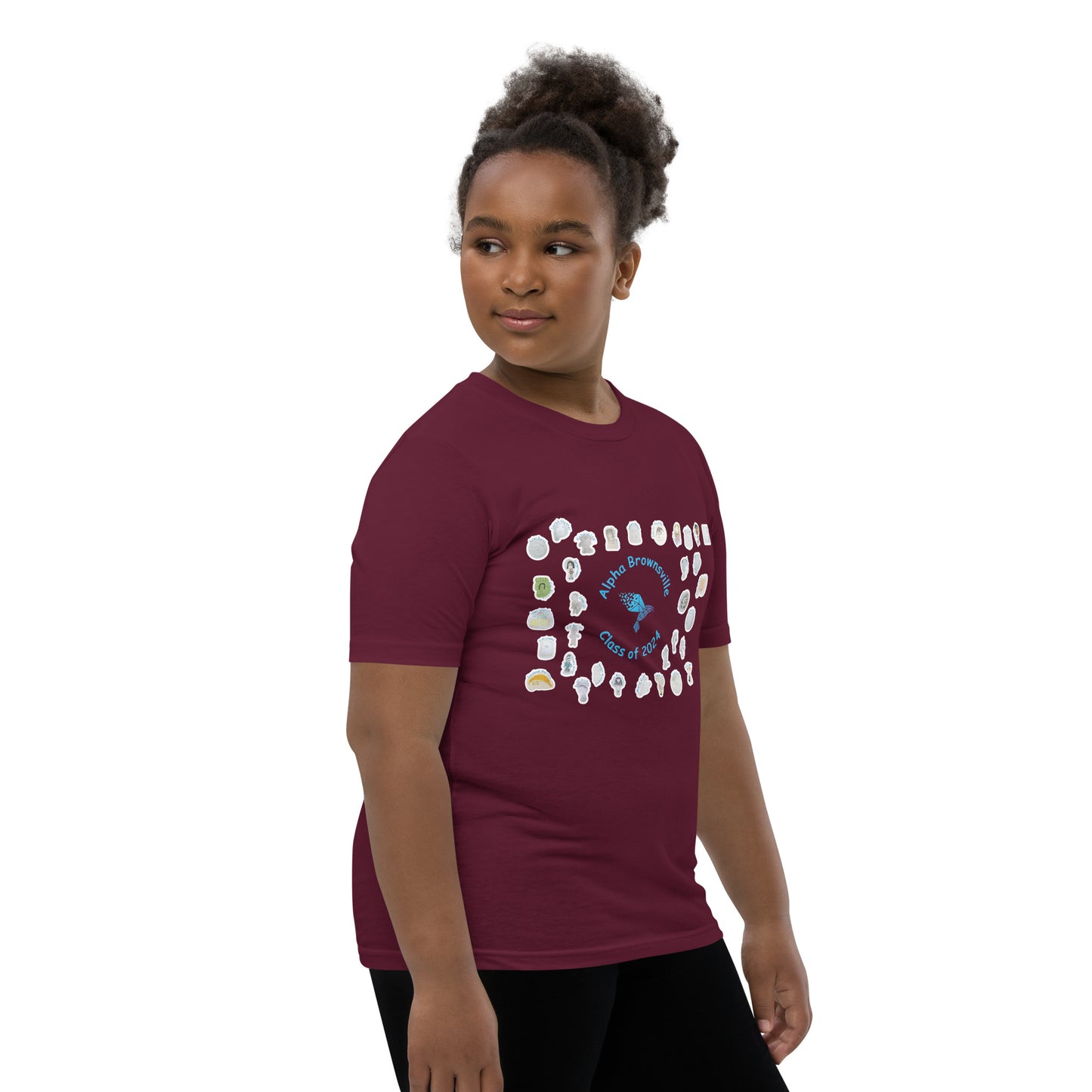 Alpha Brownsville Class of 2024 Youth Short Sleeve T-Shirt