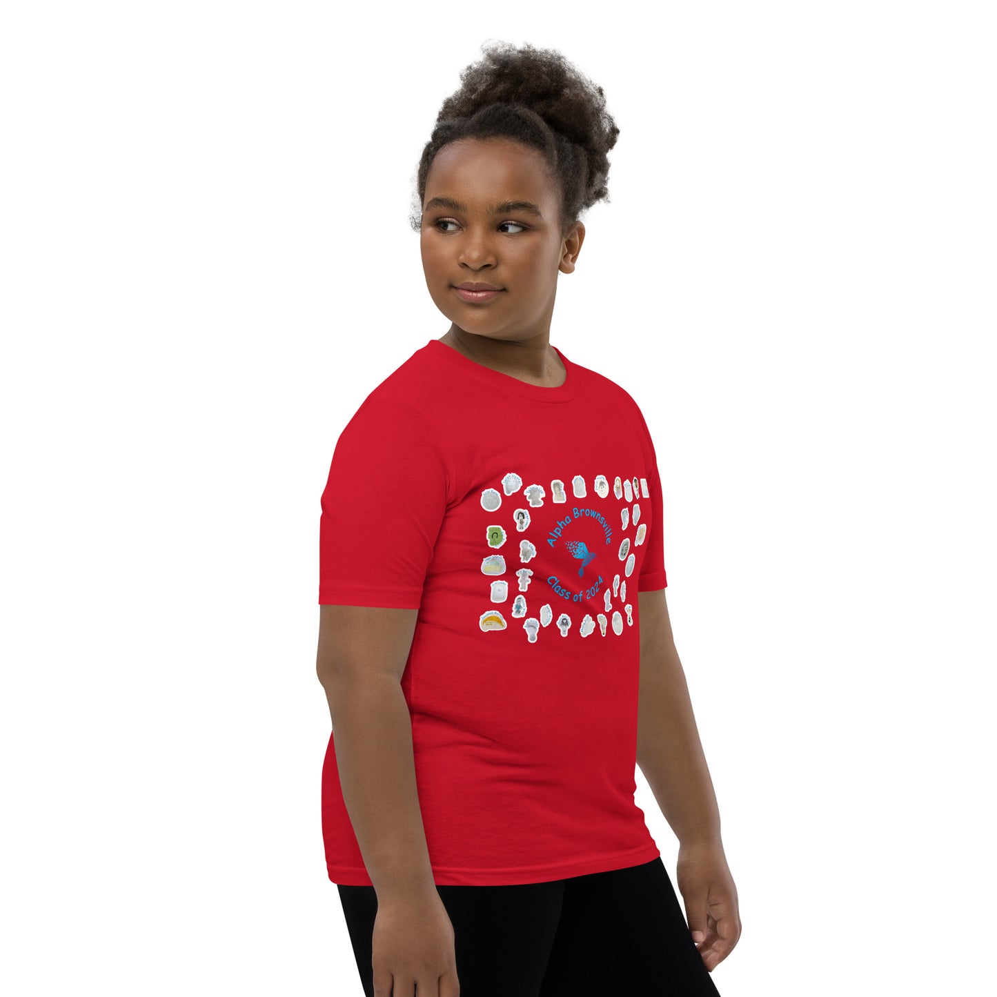 Alpha Brownsville Class of 2024 Youth Short Sleeve T-Shirt