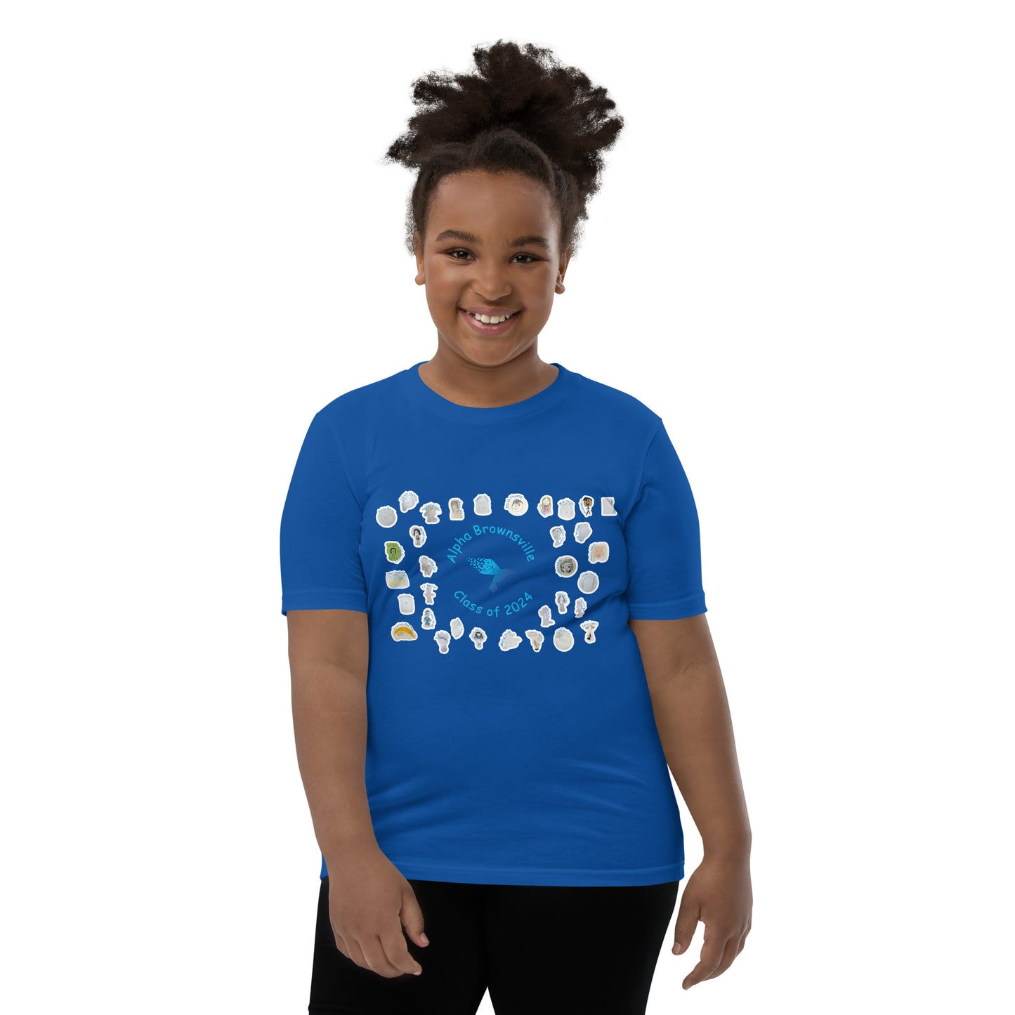 Alpha Brownsville Class of 2024 Youth Short Sleeve T-Shirt